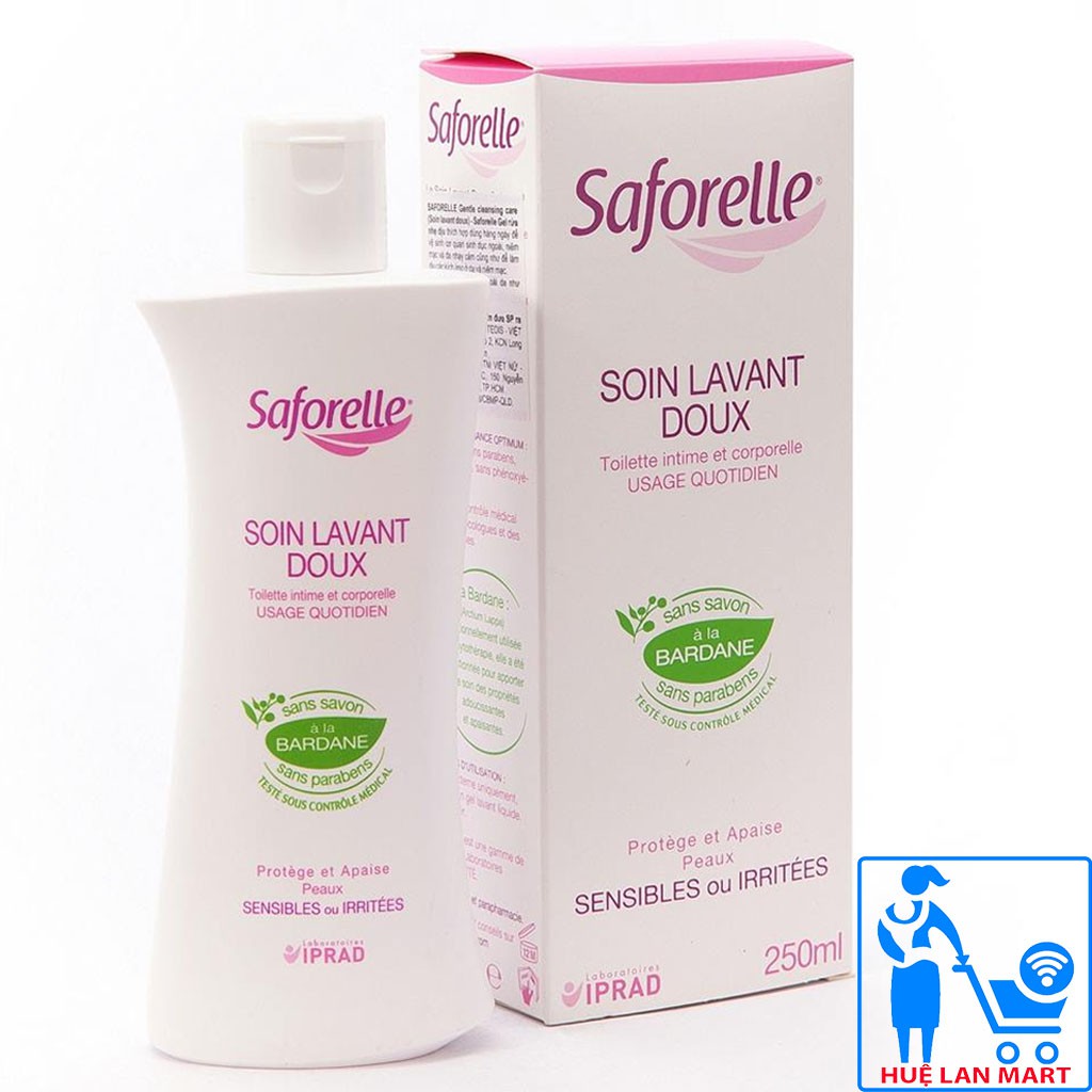 Dung Dịch Vệ Sinh Phụ Nữ Saforelle Soin Lavant Doux Lọ 250ml