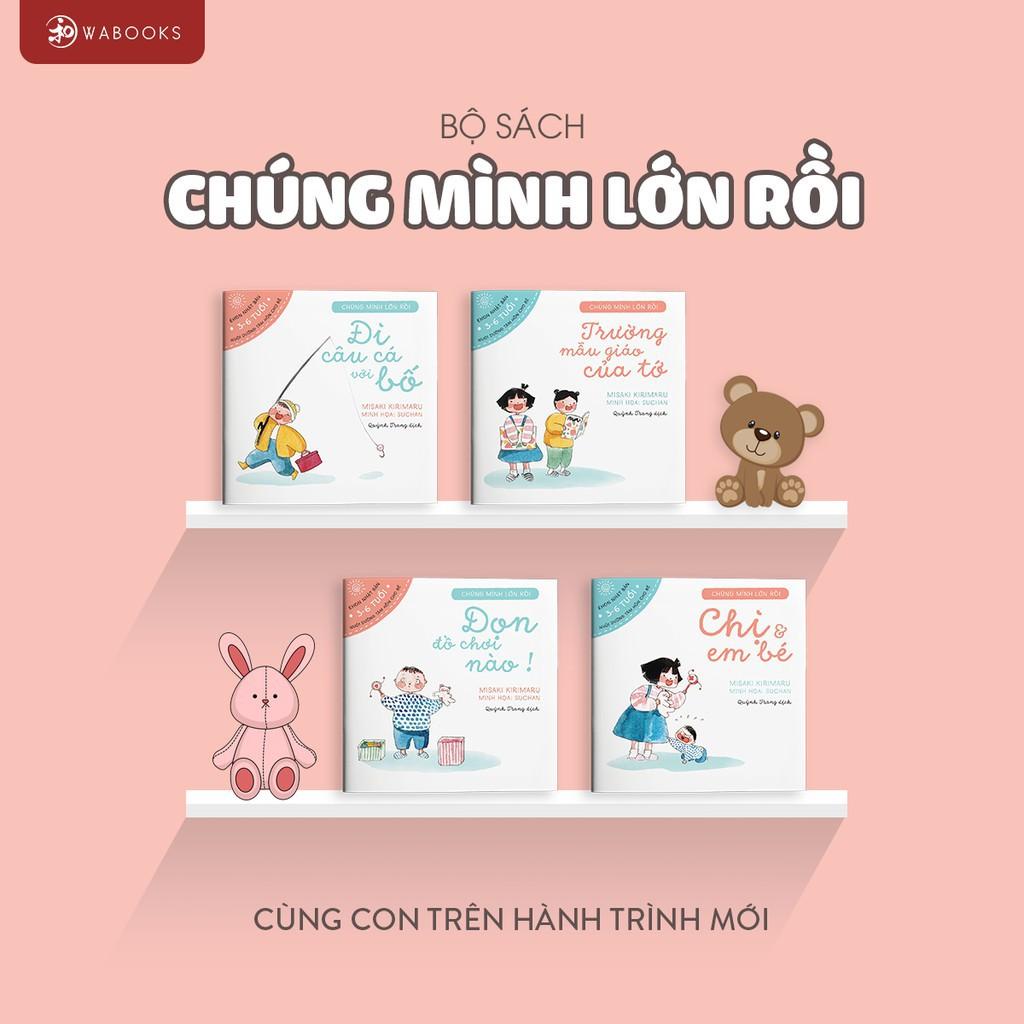 Sách Chị và em bé - Ehon dành cho trẻ từ 3-6 tuổi - Wabooks