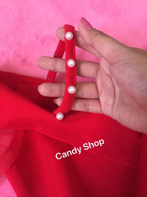 Đầm body tay lưới lệch vai thắt eo + Ảnh thật | BigBuy360 - bigbuy360.vn