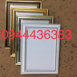 7 khung ảnh A3 mặt kính + 20 đinh treo