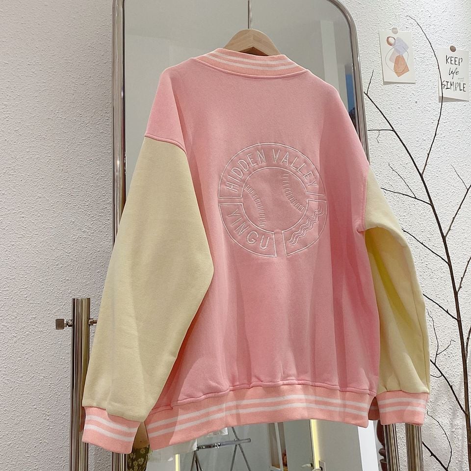 BOMBER THÊU CHỮ XINH XẮNNNN