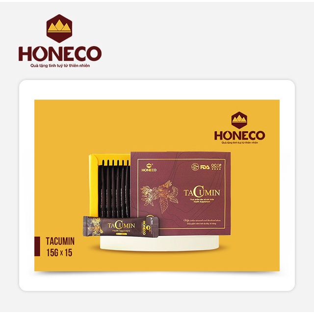 Toàn Quốc [Evoucher] Miễn phí giao hàng Mật Ong Honeco - Sản phẩm Tacumin 15g x 15 gói