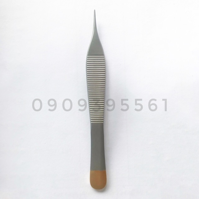 NHÍP ADSON CÓ MẤU CÁN VÀNG 12CM