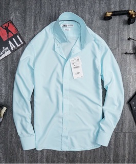 Áo Sơmi Nam Tay Dài Cotton Lụa