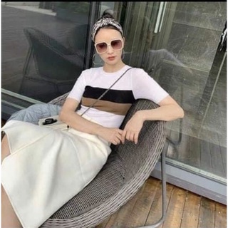 bán sỉ áo len kẻ ngang ngực