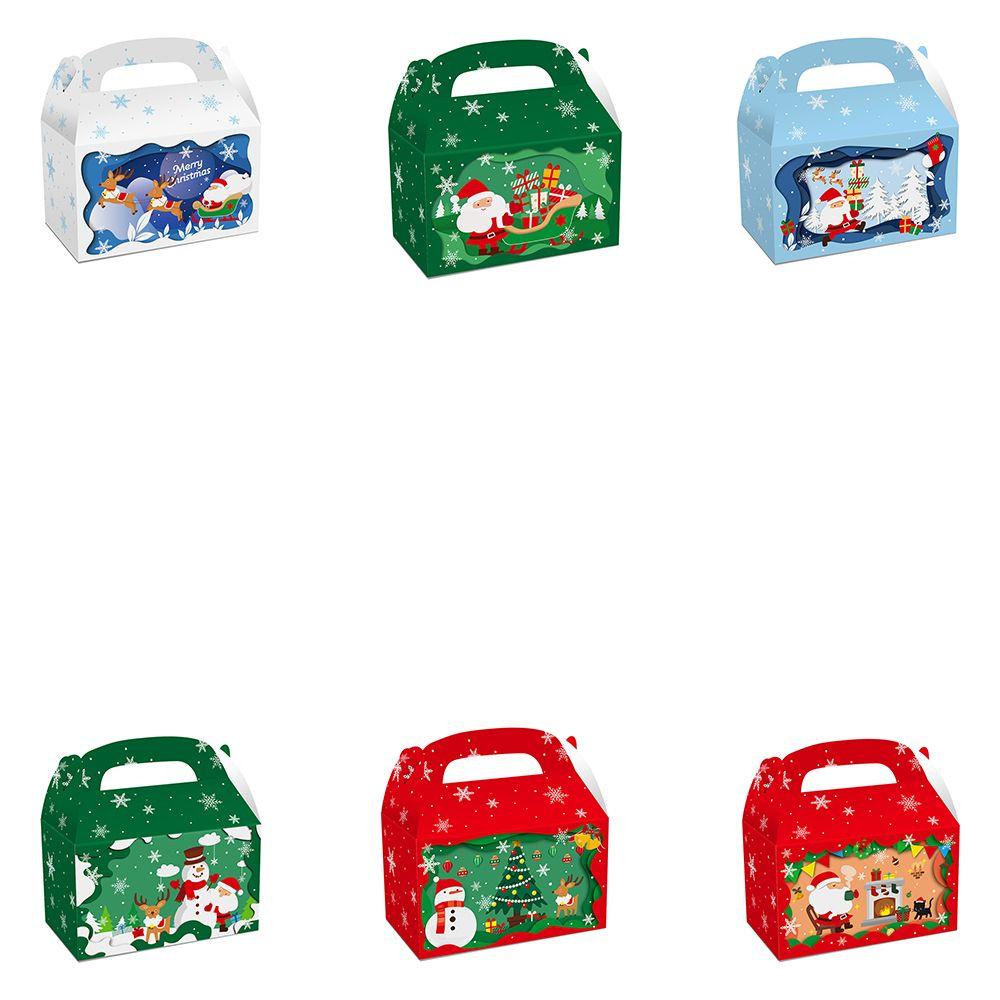 Túi Giấy Kraft Đựng Quà Giáng Sinh / Lễ Hội Navidad Merry Christmas