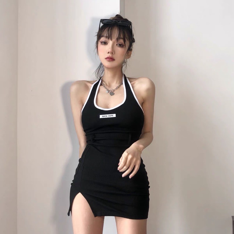 Váy Body 2 Dây Hở Lưng - FREESHIP- Hàng Loại 1 - V13 - Đầm dáng ôm đi tiệc đi bar sang chảnh | BigBuy360 - bigbuy360.vn