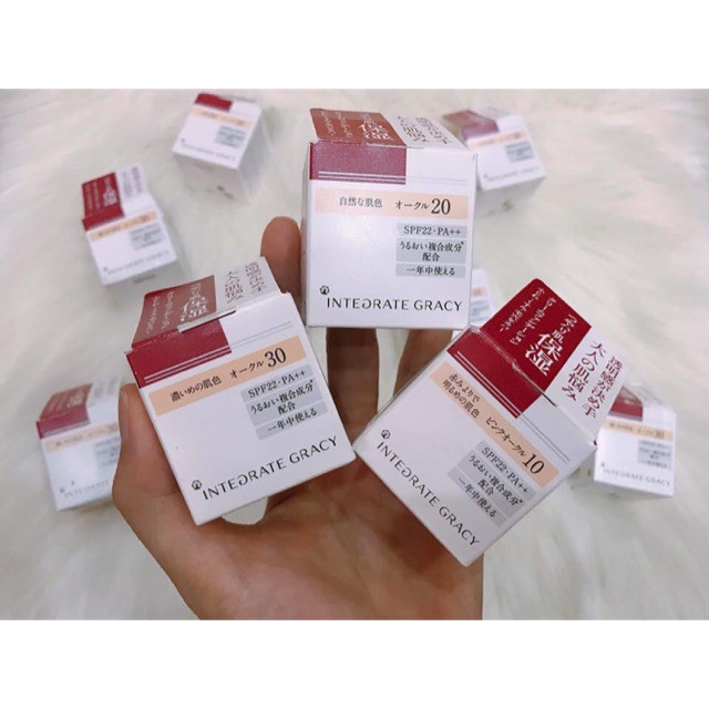 Kem nền Shiseido Integrate Gracy SPF22/PA++ Hộp 25gr của Nhật | BigBuy360 - bigbuy360.vn