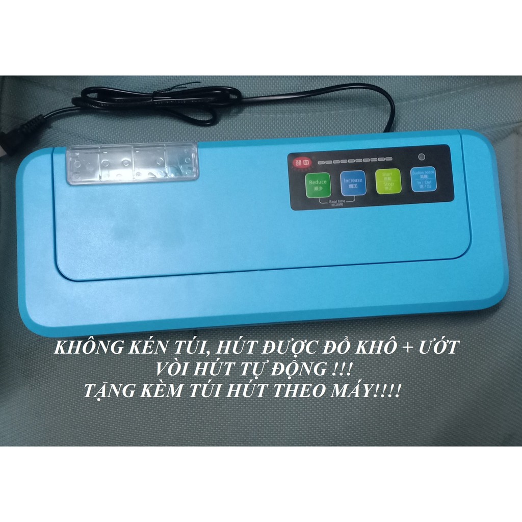 [GIẢM GIÁ SỐC] Lực hút 0.08MPA MÁY HÚT CHÂN KHÔNG MINI P290 DÙNG ĐỂ BẢO QUẢN THỰC PHẨM GIA ĐÌNH- TẶNG KÈM TÚI HÚT