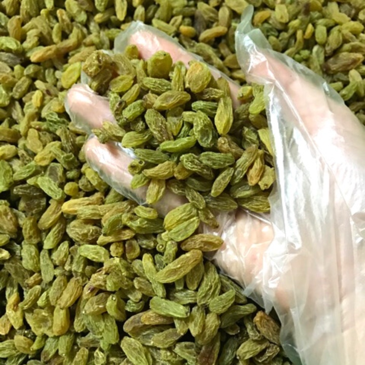 Nho Khô Xanh Dẻo Ngọt Dịu, Nho Kho Xanh Không Hạt Hàng Loại Ngon