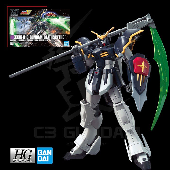 [BANDAI] MÔ HÌNH LẮP RÁP GUNDAM HG 1/144 GUNDAM DEATHSCYTHE HGAC HGWING GUNPLA CHÍNH HÃNG NHẬT BẢN