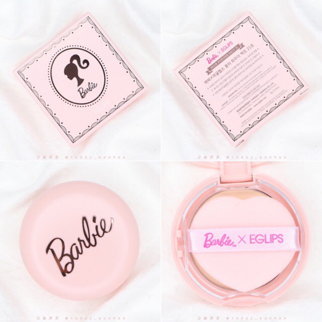 Phấn Eglips Blur Powder Pact x Barbie Limited Edition 9g