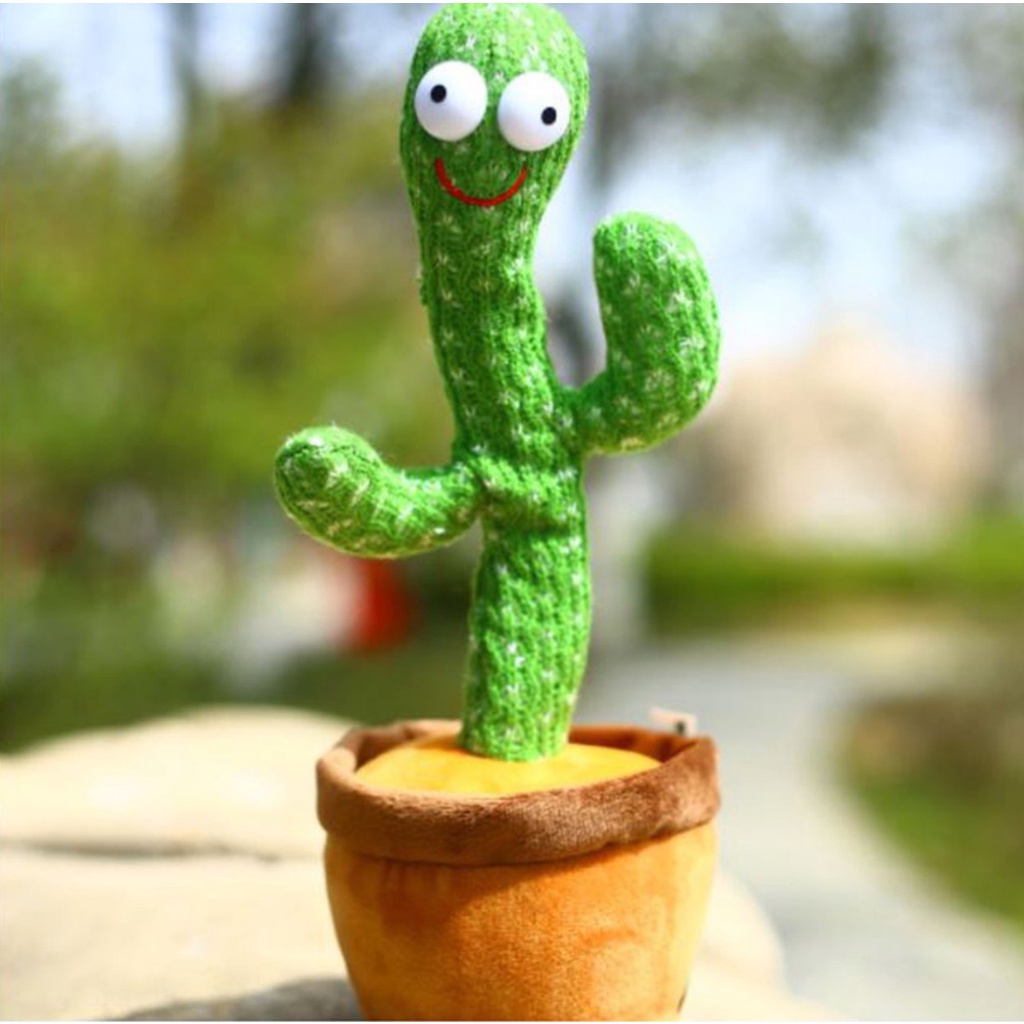 Cây xương rồng nhái giọng phát nhạc Việt 120 bài hát, có sạc pin - Cây xương rồng biết nói Huggy Wuggy nhảy múa vui nhộn