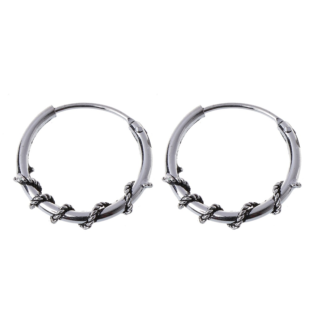 Hoa tai dạng vòng thời trang dành cho nữ