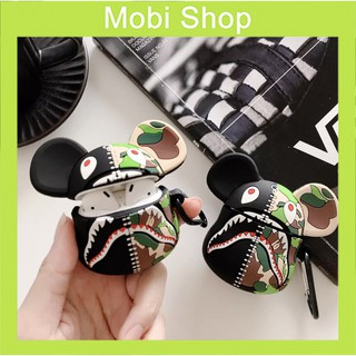 Ốp Airpods Vỏ Bao Airpods 1/2 KAWS BAPE - Case Đựng Tai Nghe không dây i11, i12, i13