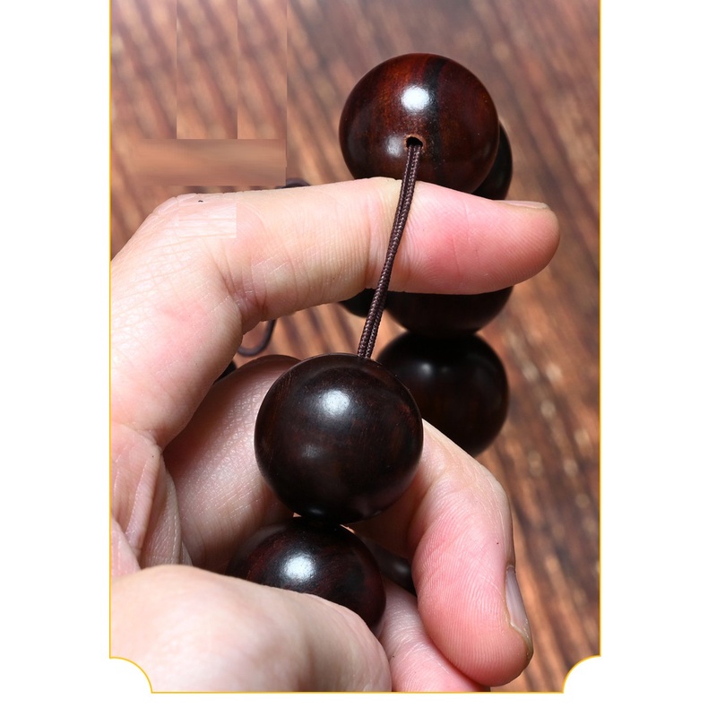 Vòng Tay Phong Thủy Gỗ Sưa Đỏ, Vân VIP thượng hạng, Mang đến tài lộc và bình an