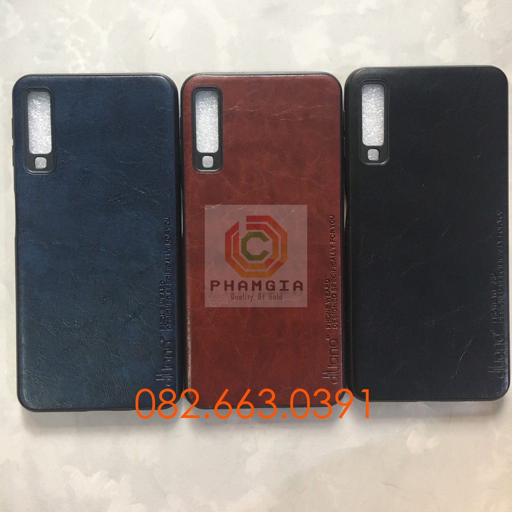 Ốp lưng da Samsung A7 2018/ A750 chất da sang trọng