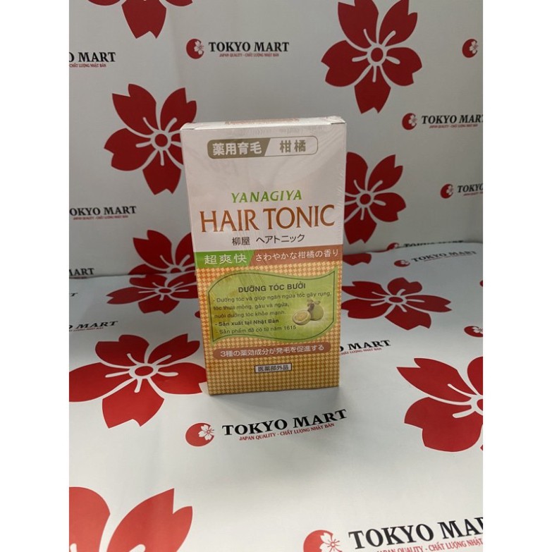 [G02] [Date Mới ] Tinh Dầu Bưởi Nhật Bản - Yanagiya Hair Tonic Citrus 240ML S008