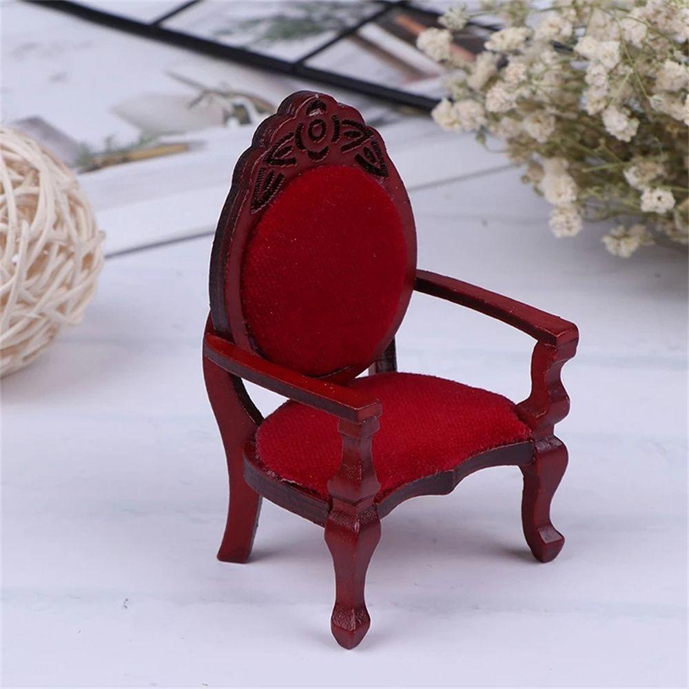 Mô Hình Ghế Gỗ Mini Phong Cách Vintage Độc Đáo Trang Trí Nhà Cửa