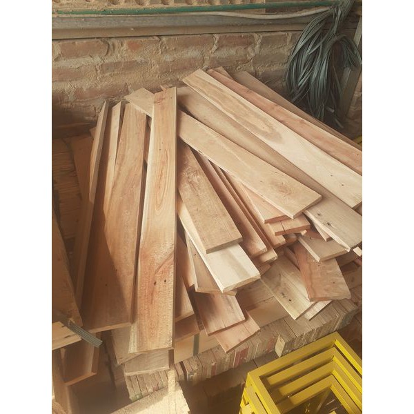 5 Nan gỗ pallet dài 9cm và 20cm - thanh gỗ thông decor đã bào 4 mặt