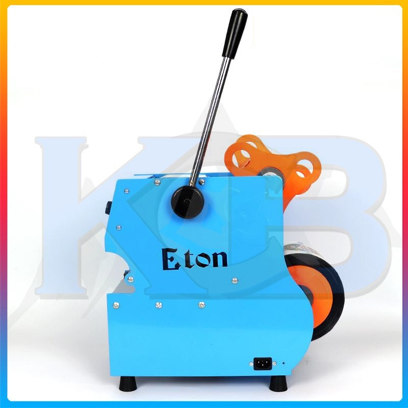 [ELHA12 giảm tối đa 300K]Máy dán ép dập nắp miệng ly cốc ETON D7