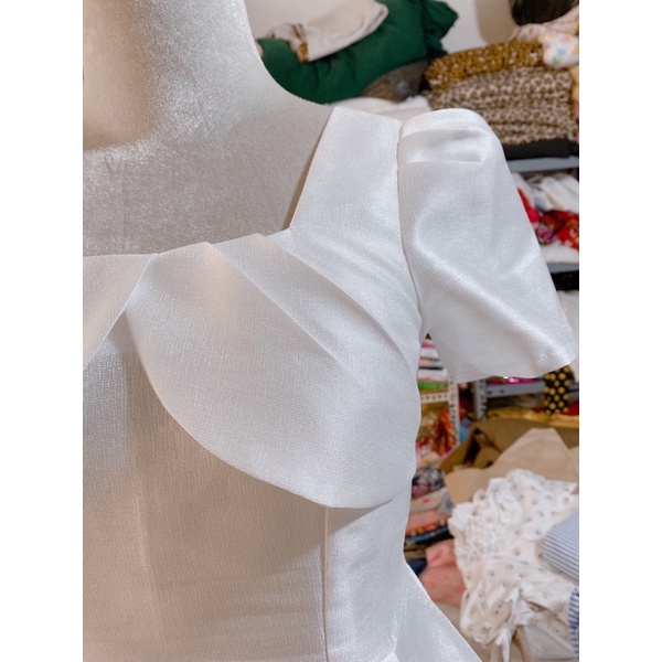 Váy đôi mẹ và bé gái hàng thiết kế ảnh thật vải taffta