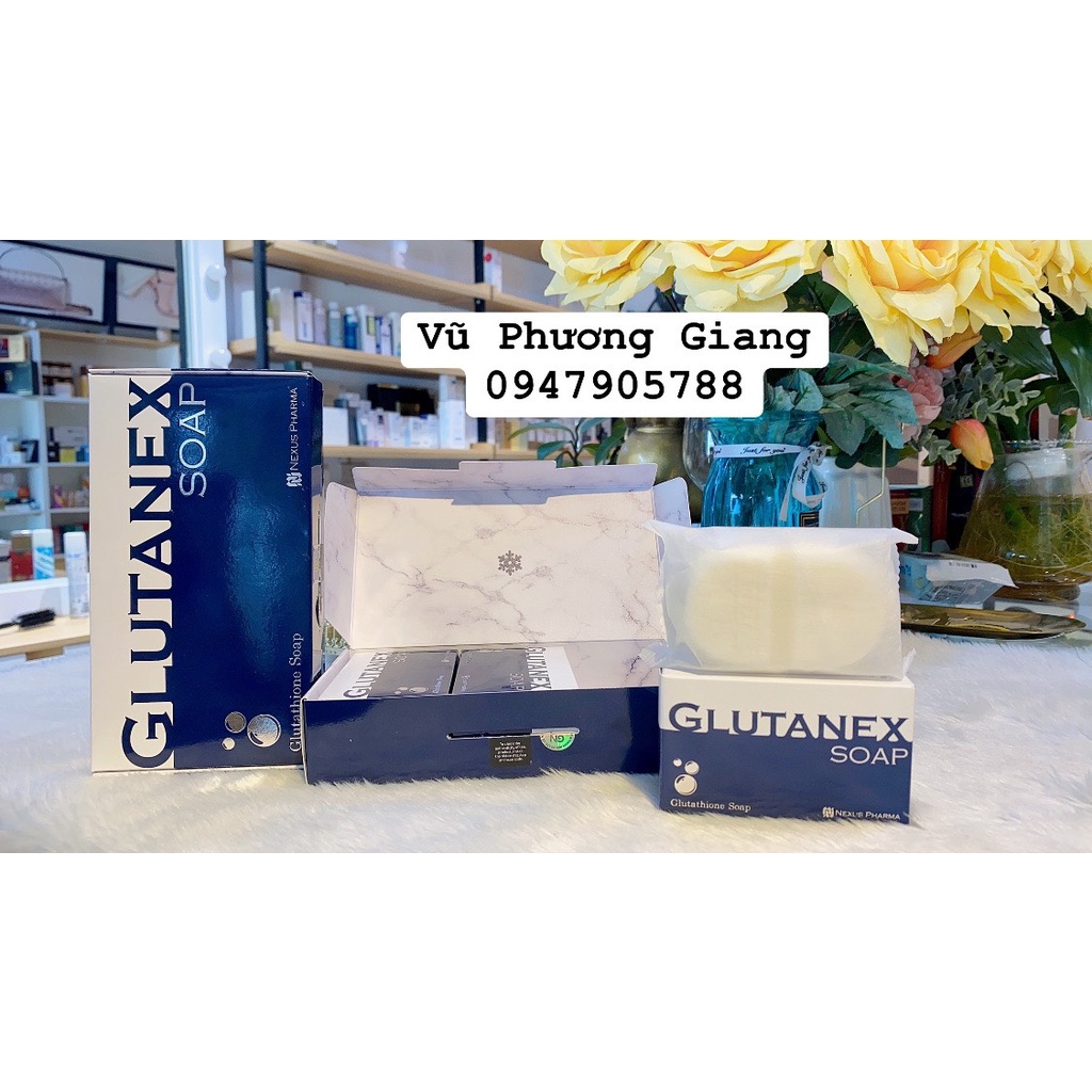 Xà phòng tắm trắng giảm thâm nách, bẹn, khửu tay, đầu gối dưỡng ẩm và mịn da Glutanex