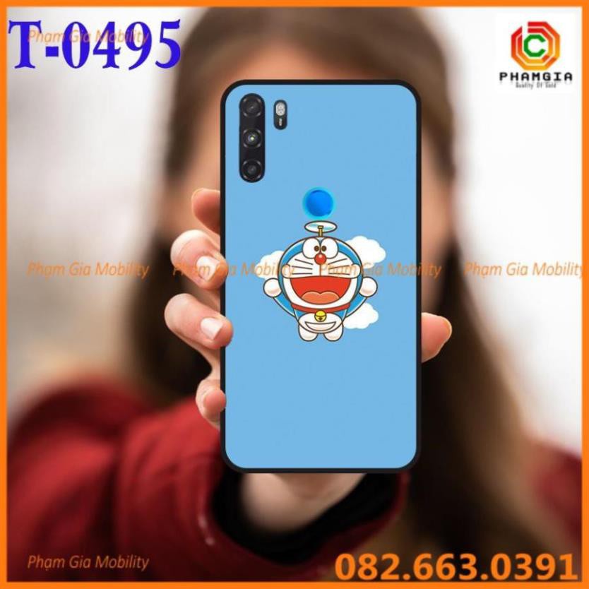 Ốp lưng ép kính Vsmart Active 3 in hình Doremon doraemon phần 5