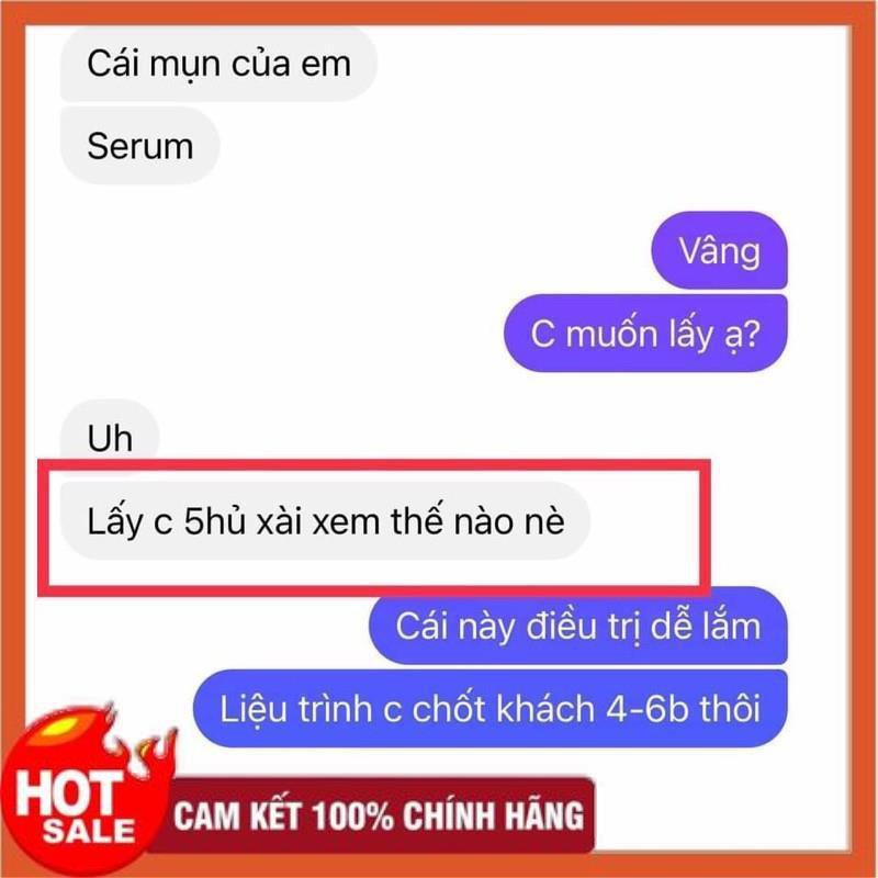 SERRUM Mụn Lưng khỏi sau 7 ngày sử dụng