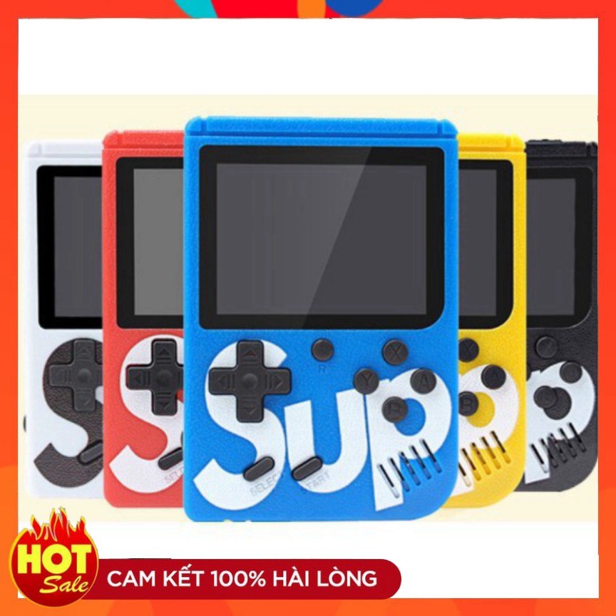 Máy Chơi Game SUP400 Cầm Tay G1 Plus - HƠN 400 TRÒ CHƠI(kèm tay cầm 2 người chơi)