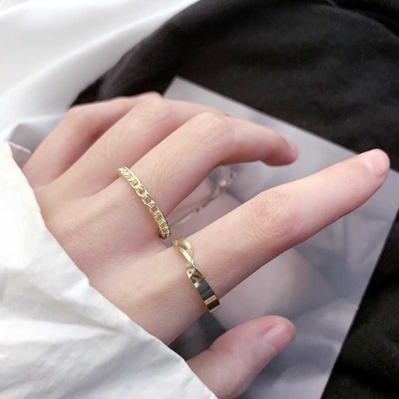 ✨✨Bộ 3 nhẫn hở thời trang Hàn Quốc cá tính cho nữ