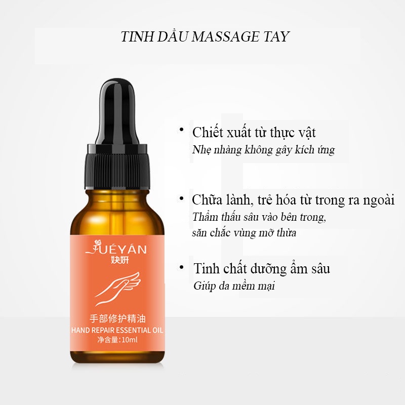 Tinh Dầu Massage Tay Dưỡng Ẩm Sâu Giúp Tay Mềm Mịn