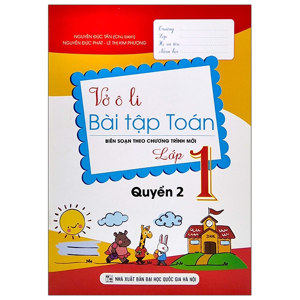 Sách Vở Ô Li Bài Tập Toán 1 - Quyển 2 (2020)