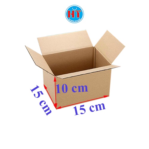 Hộp carton hộp giấy đóng hàng 15x15x10 cm - giá xưởng