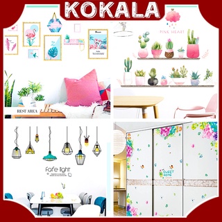 Giấy Dán Tường Chống Nước Đề Can Trang Trí Nhà Đẹp Có Keo Dán Sẵn KOKALA DTG02