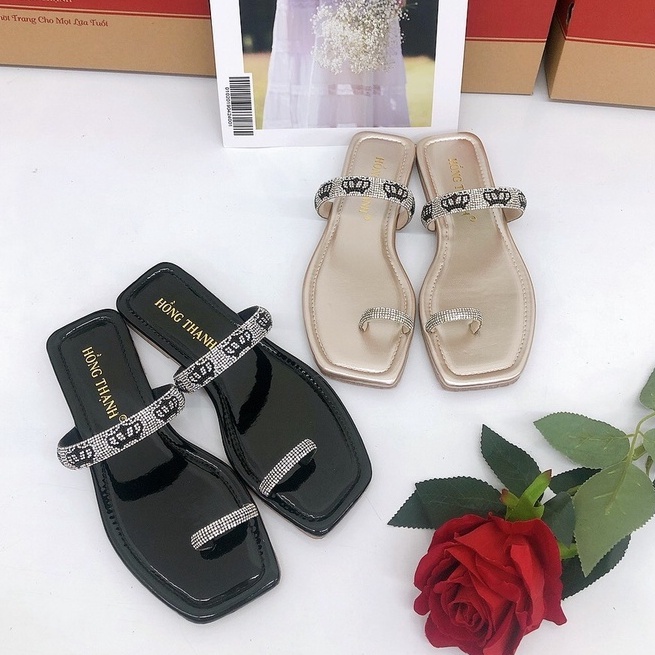 HỒNG THANH - Dép Đính Đá Lấp Lánh Thời Trang - 5863