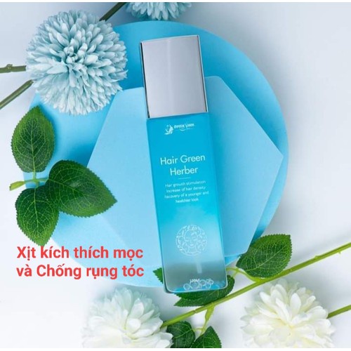 Xịt dưỡng tóc, kích thích mọc tóc thảo dược Quyên lara 120ml, giúp tóc nhanh mọc và phục hồi hư tổn