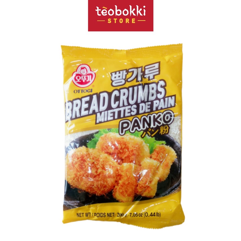 Bột chiên xù Ottogi gói 200g, 500g