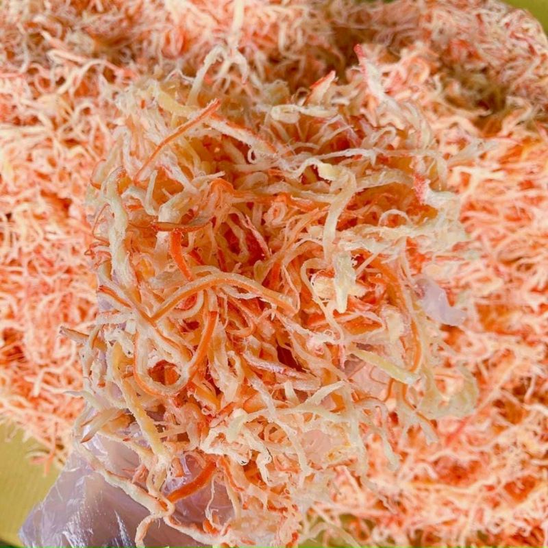 Mực xé sợi hấp nước dừa | BigBuy360 - bigbuy360.vn