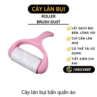 [1 ĐỔI 1] Cây Lăn Bụi - Cây Lăn Quần Áo Cán Cong Làm Sạch Lông Chó Mèo Trên Ga Giường, Sofa, Đồ 3737