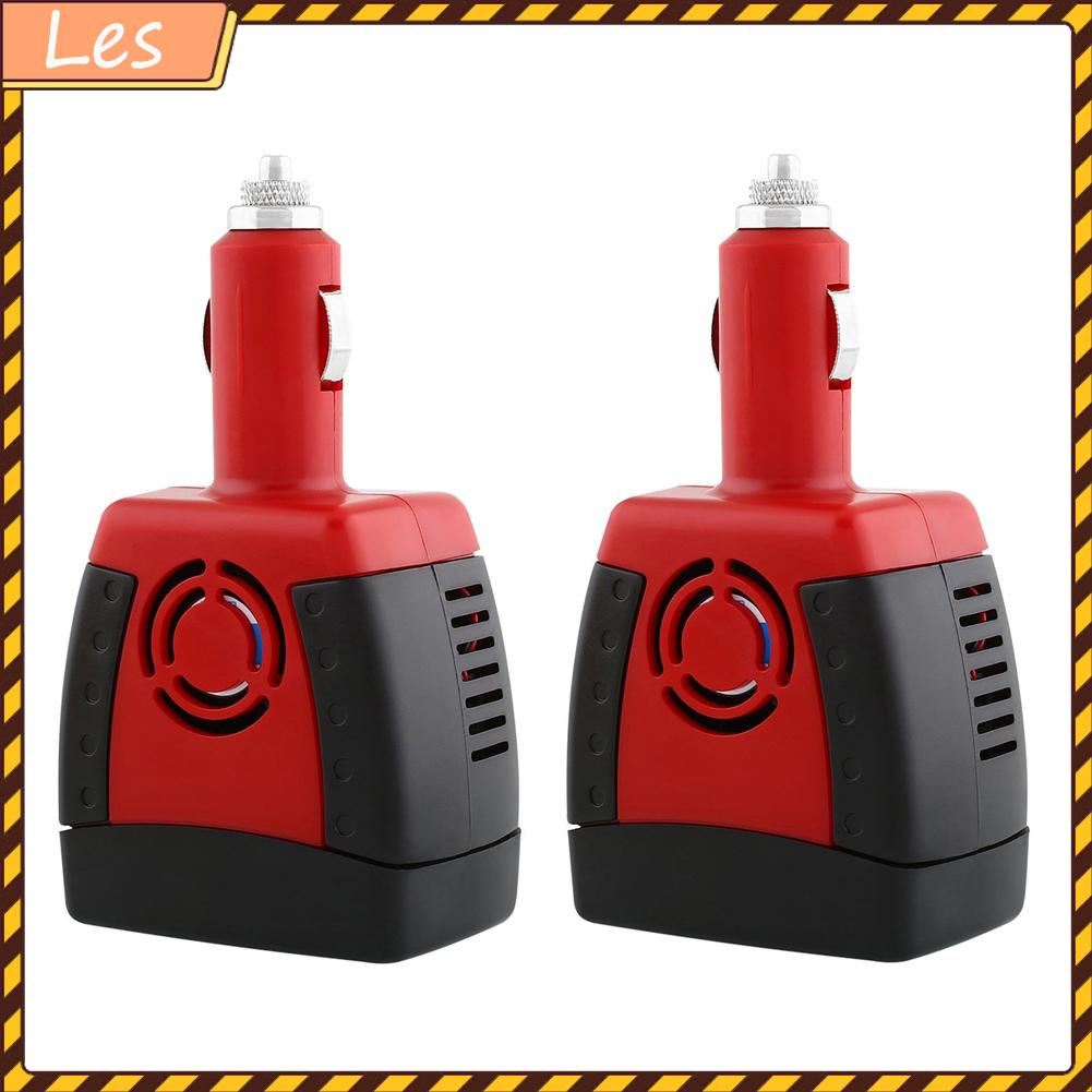 Bộ chuyển đổi nguồn 150W DC 12V sang AC 220V cho xe hơi