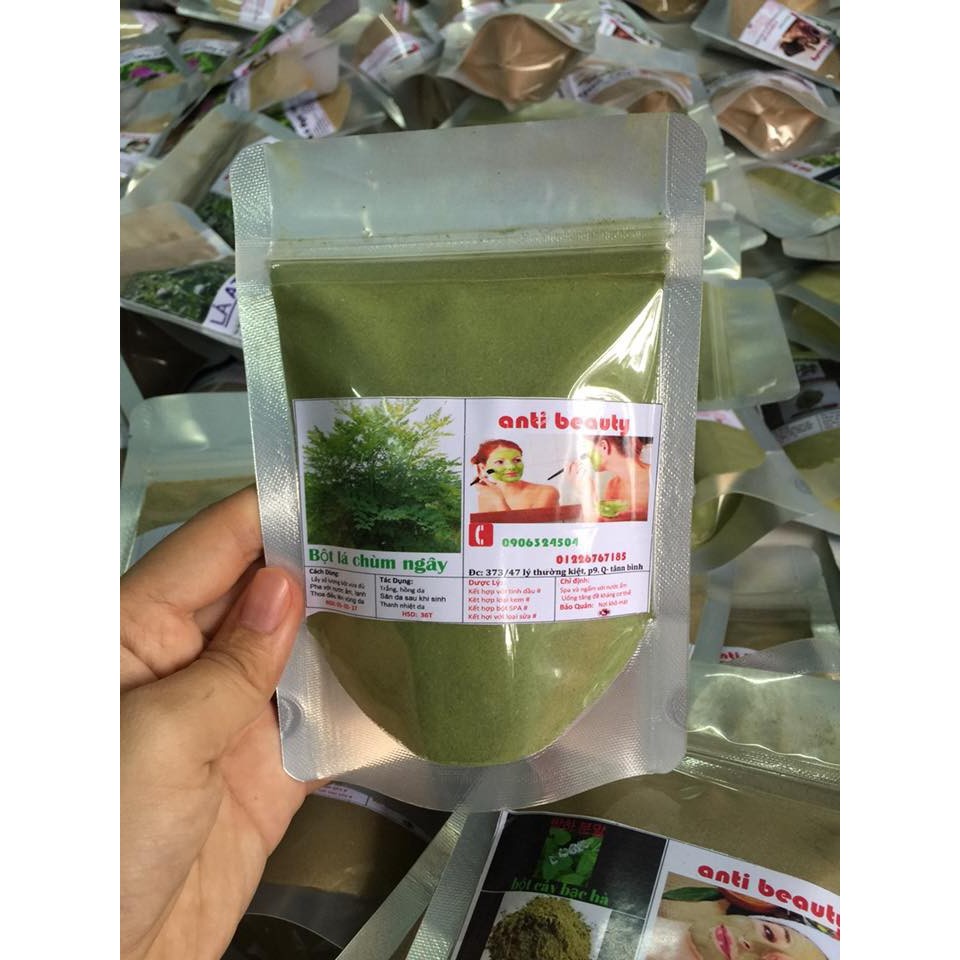 Bột lá chùm ngây nguyên chất