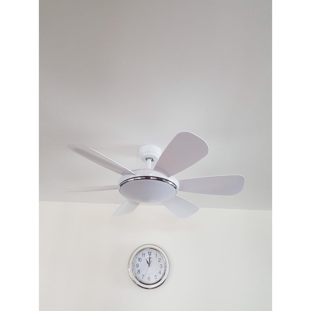 QUẠT TRẦN ĐÈN 6 CÁNH,TẶNG KÈM ĐIỀU KHIỂN TỪ XA,LED 3 CHẾ ĐỘ ÁNH SÁNG,ĐỘNG CƠ DC SIÊU TIẾT KIỆM ĐIỆN
