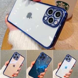 Ốp iphone - Ốp Lưng Trong Dẻo Viền Vuông Mạ Màu cho Ip 13 Pro Max 7plus/8plus/X/Xs//Xs Max/11/11Pro/ 11 Promax/ 12/ 12 Pro Max | BigBuy360 - bigbuy360.vn