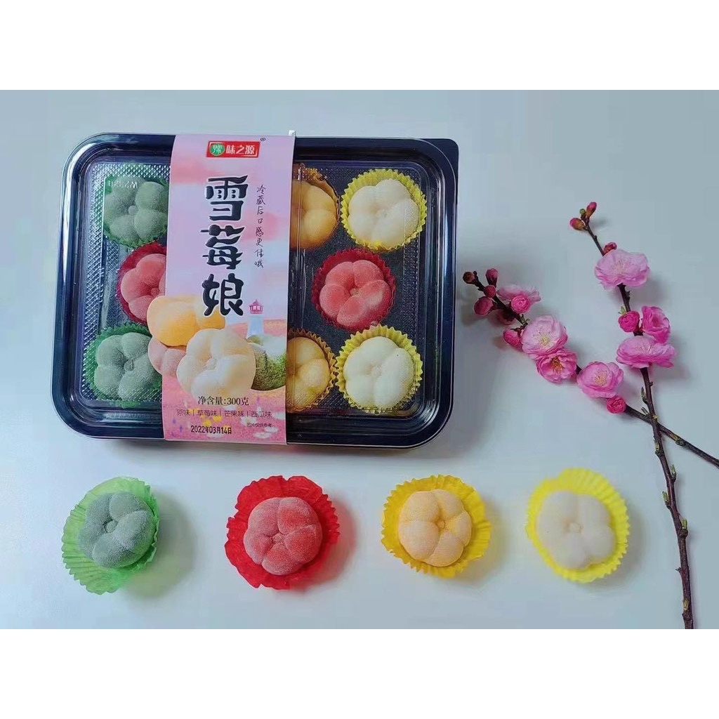 Hộp bánh mochi hoa quả 300g