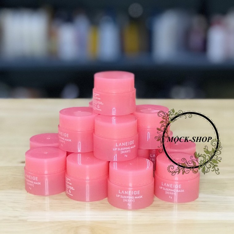 Mặt nạ ngủ ủ môi Laneige minisize 3g màu hồng