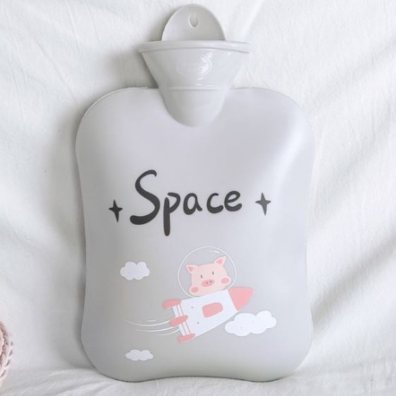 Túi Chườm Nóng Lạnh Cute Pig Big Size 1300ml ( Tặng Kèm Túi Vải Bông Mềm Mại)