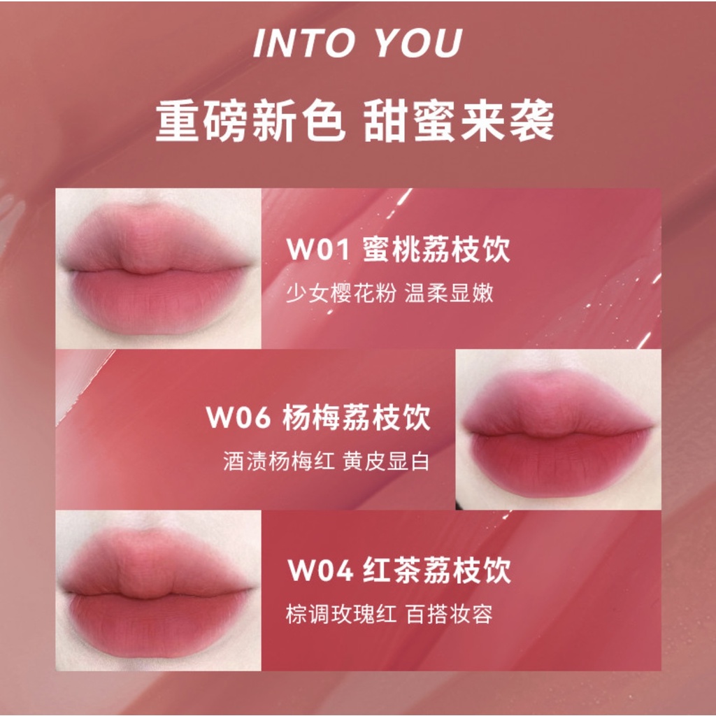 Son Kem Lì into you Mịn Mượt Như Nhung Dưỡng Ẩm Và Không Khô Môi Thời Trang Thu Đông