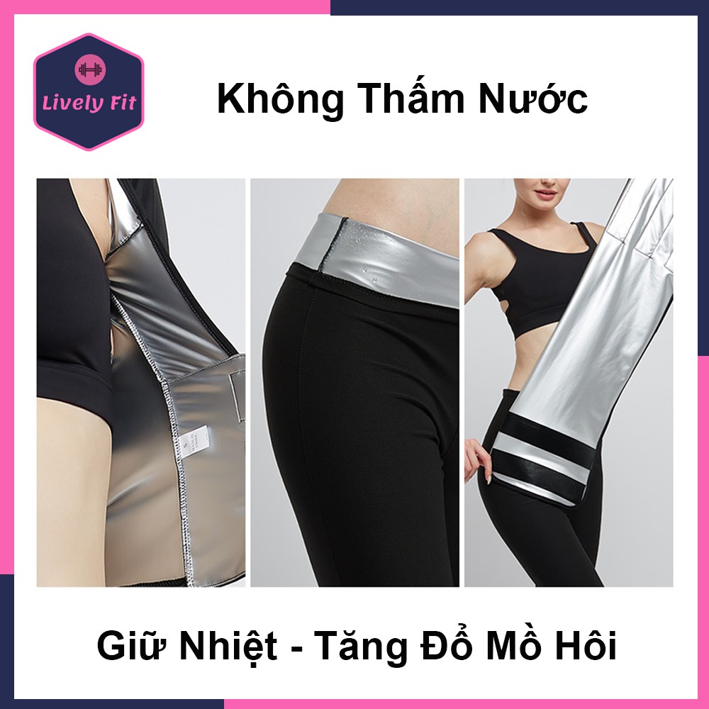 Áo Tập Siêu Đốt Mỡ Sinh Nhiệt Tăng Đổ Mồ Hôi, Nịt Bụng Định Hình Vóc Dáng, Tập Gym Yoga, Giảm Cân Nhanh