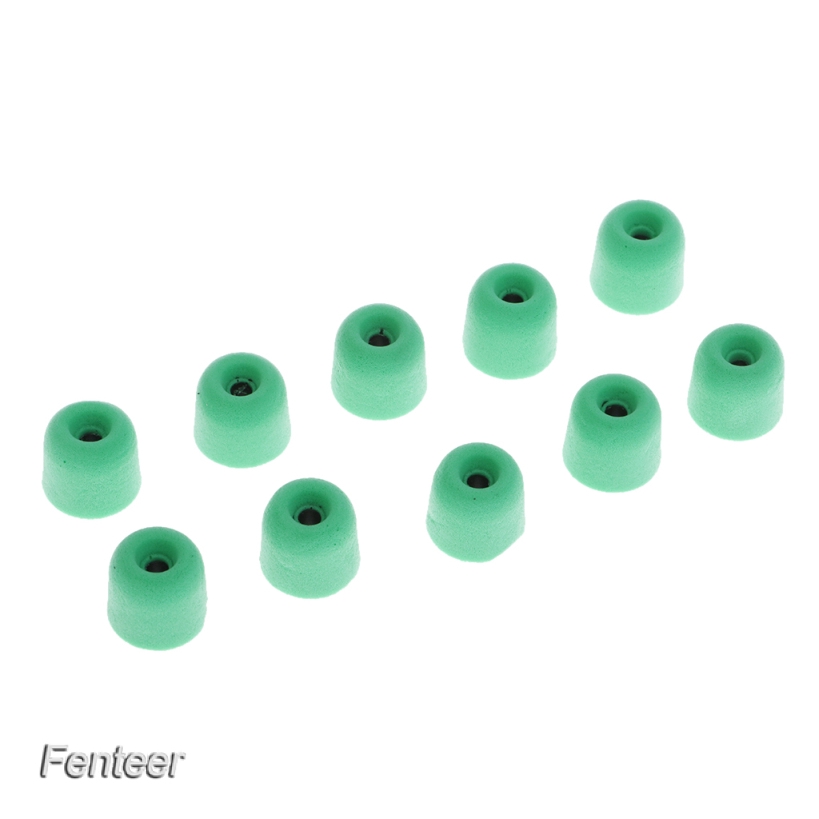 5 Pairs Ear Buds Eartips Memory Foam Sponge Tips Earplug 3.0mm For Earphone